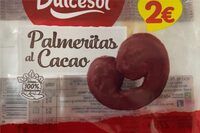 Palmeritas al cacao