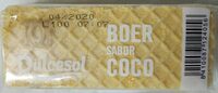 Boer sabor coco