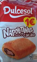Dulcesol Napolitanas De Cacao 6 Ud