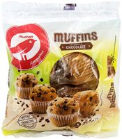 Muffins con pepitas de chocolate