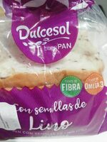 Pan de molde con semillas de lino