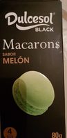 MACARONS MELON 4u. BLACK