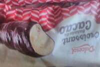 Croissant bañado de cacao