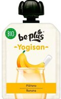 Bio yogisan plátano y yogur sin gluten ecológico bolsita