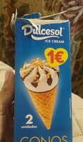 Conos sabor nata