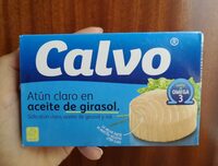 Atún claro en aceite de girasol Calvo
