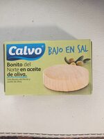 Bonito del Norte en aceite de oliva bajo en sal