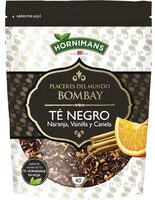 Placeres del Mundo Bombay té negro con naranja, vainilla y canela