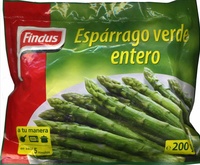 Espárragos verdes congelados "Findus"