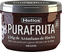 Purafruta mermelada de arándano de huelva sin gluten