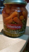 Guisantes extrafinos y zanahorias