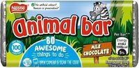Animal Bar Milk Chocolate Bar