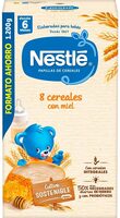 Papilla 8 cereales con miel