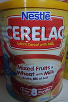 Cerelac Mixed Fruit &Wheat 400G