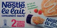 Lait concentré sucré "format malin" 2 tubes