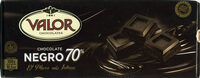 Tableta de chocolate negro 70% cacao