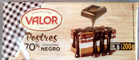 Postres chocolate negro sin gluten