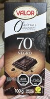 Chocolate Negro 70% 0% Azúcares Añadidos
