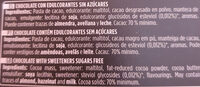 0% Chocolate Negro 70%, Stevia