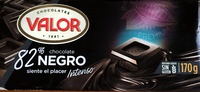 Chocolate negro 82%