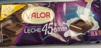 Chocolate Valor 45% cacao