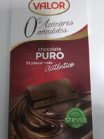 Chocolate Puro 0% azúcar añadido