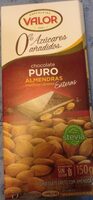 Chocolate puro almendras