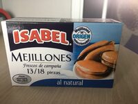 Mejillones al natural