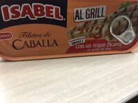 Filetes de caballa con un toque picante