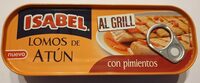Filetes de Atún con salsa de Pimientos y Tomate