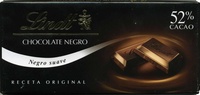 Chocolate negro suave 52% cacao