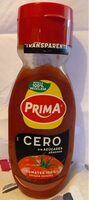 Ketchup cero sin azúcares añadidos
