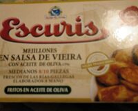 Mejillones en salsa de Vieira
