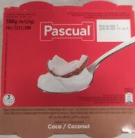 Yogur sabor a coco