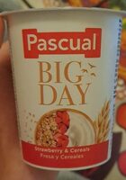 Big day, strawberry and cereals