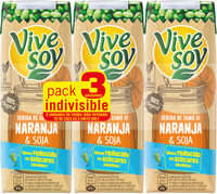 Zumo de naranja y soja