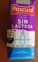 Leche sin lactosa semidesnatada