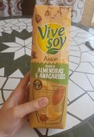 Fusión bebida de frutos secos (almendras y anacardos)
