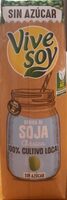 Bebida de soja clásica 100%cultivo local