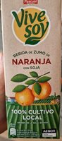 Zumo de naranja con soja