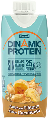 Batido Dinamic Protein de Plátano sabor Cacahuete