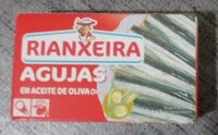 Agujas en aceite de oliva