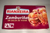 Zamburiñas en salsa de vieira