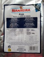 Trozos de atún en aceite de girasol