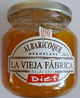 Mermelada de albaricoque diet