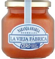 Mermelada de naranja amarga cero azúcar refinado