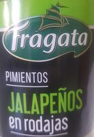 Pimientos jalapeños en rodajas