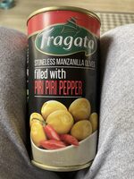 Stoneless Manzanilla Olives filled with Piri Piri Pepper