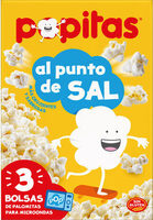 Sabor natural con sal palomitas