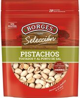 Pistachos tostados y salados